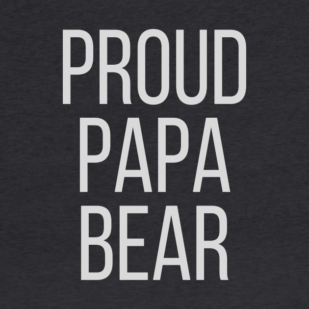 Proud Papa Bear by thebirthhour